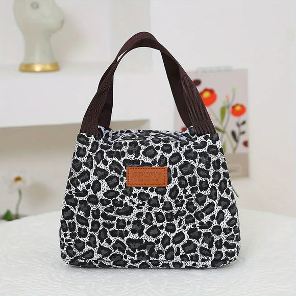 leopard lunch bags