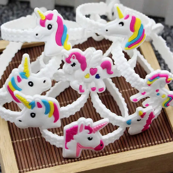 Unicorn PVC Wristband