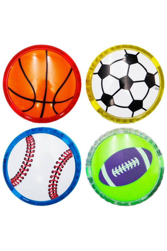 Sports Ball LED Light-Up YoYo Toy