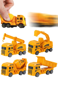 Construction Vehicles Pull Back Mini Wind-Up Toy