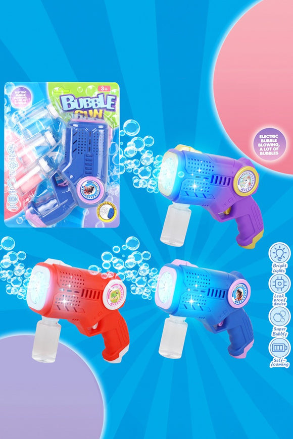 Space Rocket Electronic Bubble Maker Gatling Gun