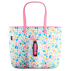 Canvas Water Bottle Tote Bag