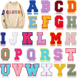 Varsity Letter Patch Chenille Alphabet Mix