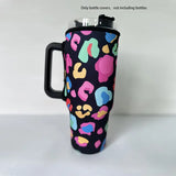 Colorful Leopard Print Cup Cover 40 oz