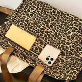 Leopard Print Crossbody Medium Bag