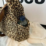 Leopard Print Crossbody Medium Bag