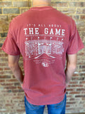 JK Speckle Bellies Alabama The Game Crimson Shirt