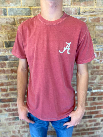 JK Speckle Bellies Alabama The Game Crimson Shirt