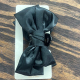 Satin Bow Claw Clips