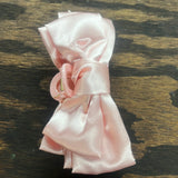 Satin Bow Claw Clips