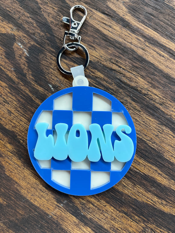 Lions Acrylic Key Chains