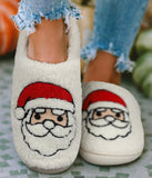 Christmas Graphic Plush Slippers