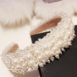 Designer Pearl Beaded Headband