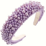 Designer Pearl Beaded Headband