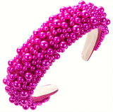 Designer Pearl Beaded Headband