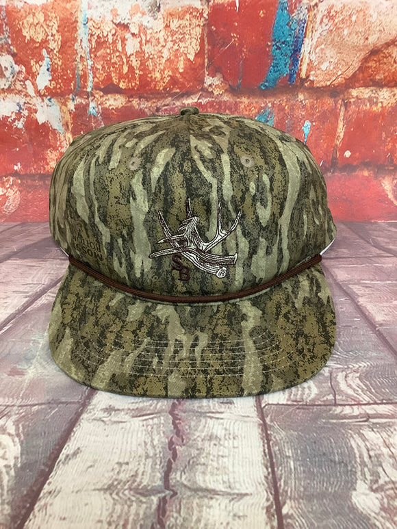 JK Speckle Bellies Hat SB Antler Rope Cap