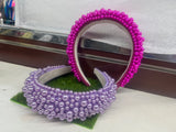 Designer Pearl Beaded Headband