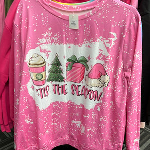 Tis The Season Christmas pullover Sweatshirt