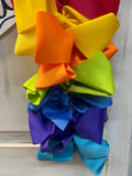 8 inch Solid Hair Bows