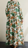 Floral Swing Maxi Dress