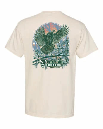 JK 20 Mile Bottom Turkey Fly Pocket Tee