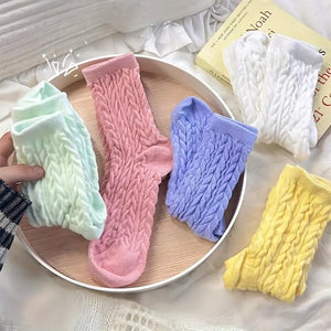 Cozy Plush Mid-Calf Socks