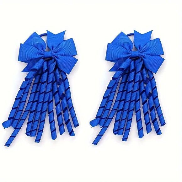 Cork Screw Tassel Bow