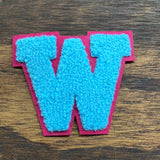 Varsity Letter Patch Chenille Alphabet Mix