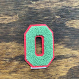 Varsity Letter Patch Chenille Alphabet Mix