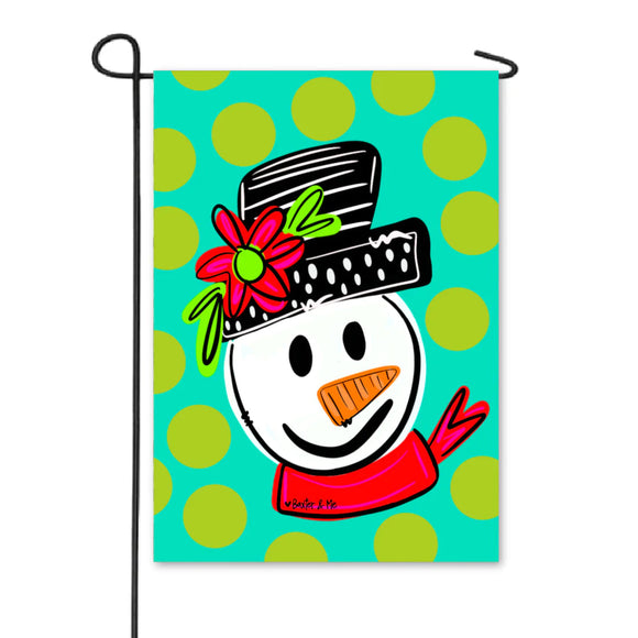 Baxter & Me Garden Flag - Christmas