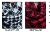 Buffalo Plaid Infinity Scarf