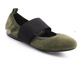 Suede Ballet Flats