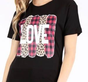 LOVE Pattern Shirt