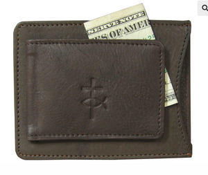 Religious Leather Wallet