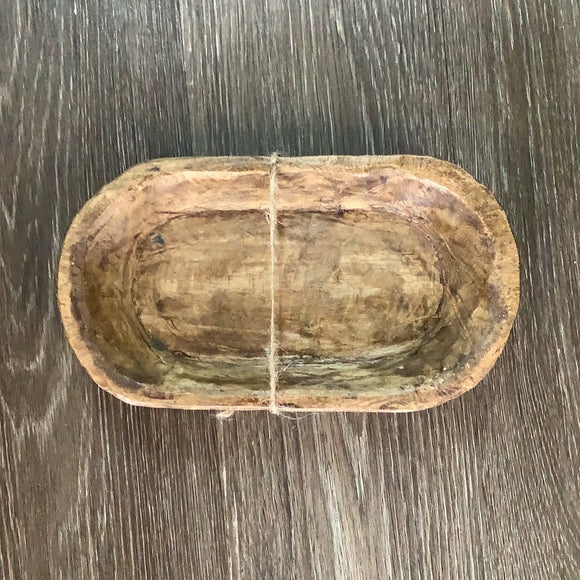 Small Wooden Dough Bowls