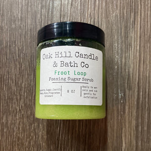 JK Oak Hill Candle Co. Foaming Sugar Scrub 8 oz