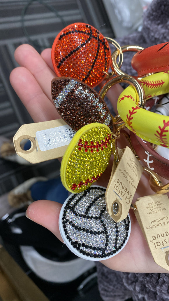 Keychains sport themed