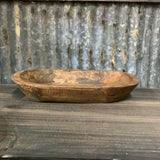 SR Wooden Round Dough Bowl