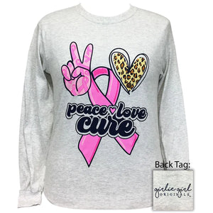 Girlie Girl Peace Love Cure