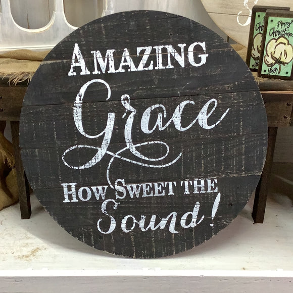 Amazing Grace Barrell Signs