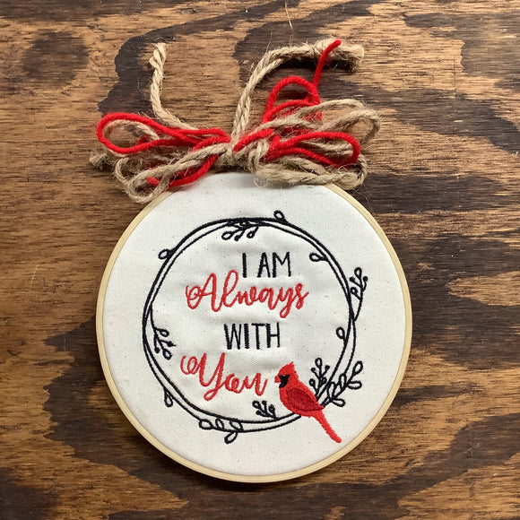 JK Embroidered Hoop