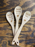 Wooden Spoon Sayings