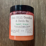 JK Oak Hill Candle Co. Foaming Sugar Scrub 8 oz