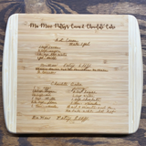 Premium Wood Cutting Board 13.25 x 11