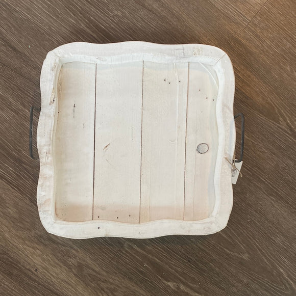 Wooden Tray with Handles