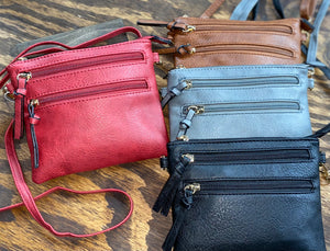 Faux Pocket Crossbody