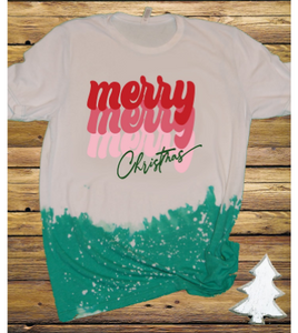 Bleached Christmas Tee (S-2X)