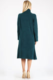 ONE SIZE Wool Turtleneck Sweater Dress